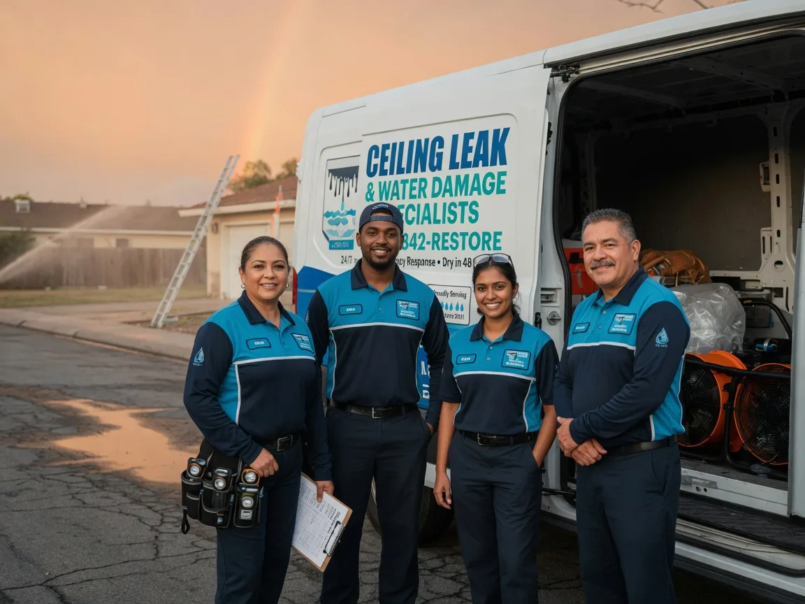 Ceiling Leak Cleanup company in West Hollywood, CA
