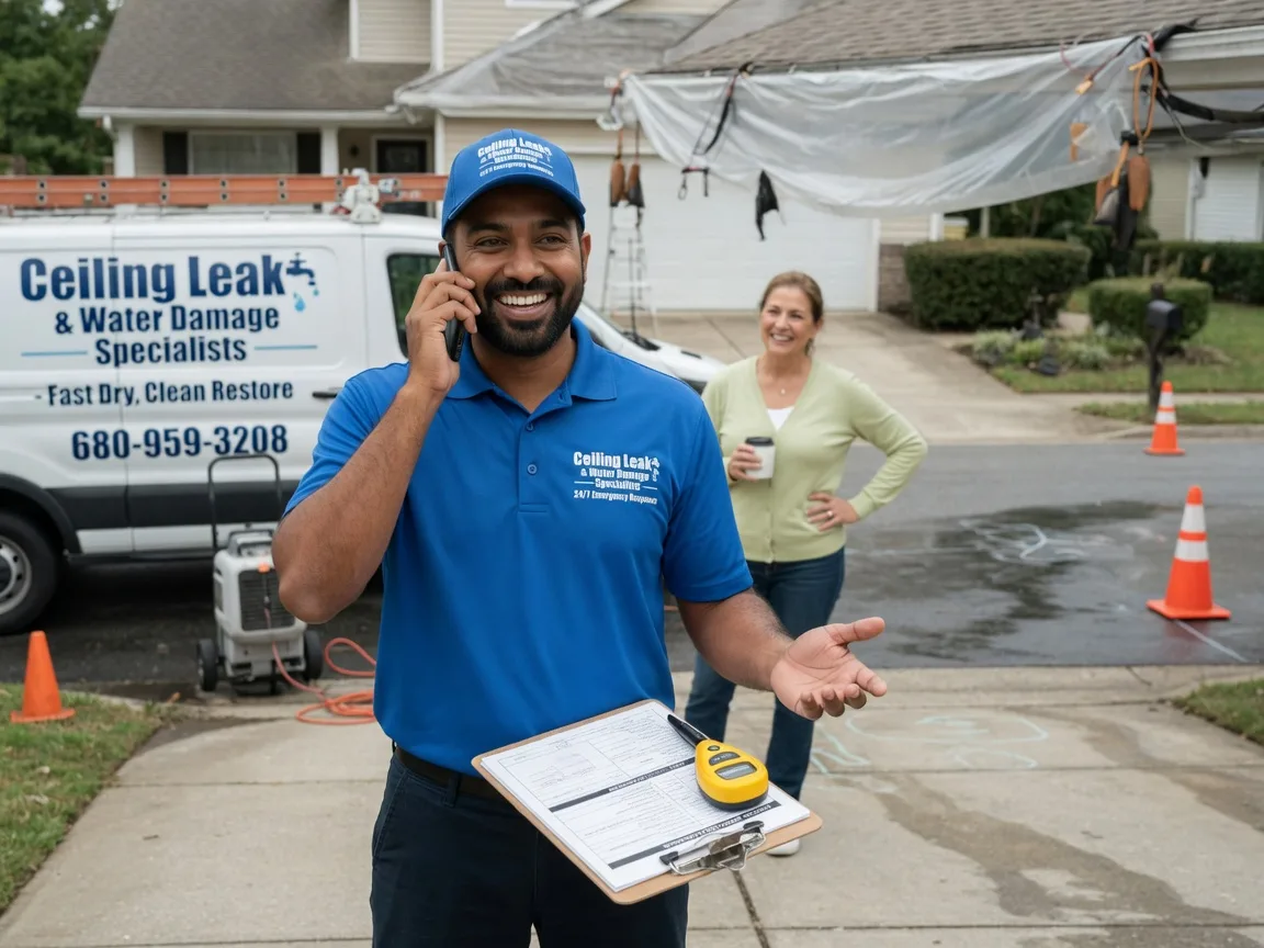 Ceiling Leak Cleanup West Hollywood, CA FAQs